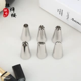 Выпечка DIY Cake Mounting Bag Set 6 -Слух из нержавеющей стали декоративные рты кухонные инструменты