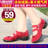 Современные высокие танцующие туфли, мягкая подошва