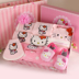 Bộ quà tặng cho bé Hellokitty Bộ quần áo cotton mùa thu và mùa đông cho bé gái set hộp quà tặng quần áo sơ sinh cao cấp Bộ quà tặng em bé