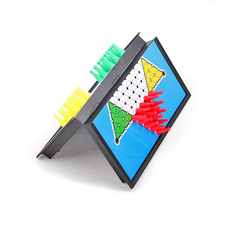 Китайские шашки 磁性中国跳棋 折叠棋盘六角跳棋儿童棋类益智游戏玩具6-8-10岁