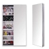 Tường đơn giản -Bức tường đẩy mạnh mẽ đặt gương gương gương lưu trữ gương lưu trữ Tủ lưu trữ Tủ kiểm tra cửa tủ đựng mỹ phẩm có gương tủ gương đứng 