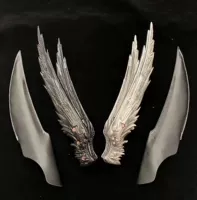 Крылатый углеродный клип 1 26 см