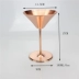 Thép không gỉ Martini Cocktail High feet Champagne Glass Red Wine Bar Bar Whisky Cup Rose Gold - Rượu vang