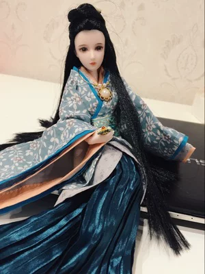 Кукла, голова-скульптура, масштаб 1:6