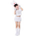 New thỏ trắng trang phục biểu diễn mẫu giáo bunny quần áo hiệu suất thỏ trắng trang phục khiêu vũ phong cách động vật quần áo Trang phục