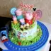 Cảnh sinh nhật của trẻ em trang trí bánh tiệc cắm trại cho bé theo dõi vòng Thomas - Trang trí nội thất