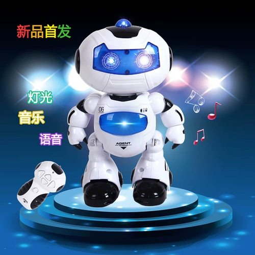 (Оптовые продажи), игрушка, легкий музыкальный крутящийся танцующий электрический робот, дистанционное управление