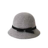 Шерстяная зимняя небольшая демисезонная шапка, в корейском стиле