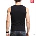 Áo cotton nam mùa hè cổ chữ V cổ rộng vai cotton mỏng thể thao áo thể thao bó sát - Áo vest cotton áo khoác vest nam mỏng Áo vest cotton