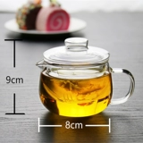 Глянцевый маленький ароматизированный чай, заварочный чайник, чайный сервиз, мундштук