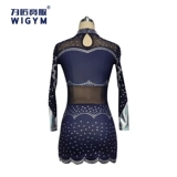 Новый цветочный бал La La La Gallery Clothing Themble Blue Blue Jazz School School Service Service Competition Школьная команда мужчин и девушек