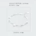 Cat bracelet s925 sterling bạc cô gái vòng tay phiên bản Hàn Quốc Ngọt ngào và đơn giản, đa năng Nhật Bản và hộp quà tặng bạn gái vòng cartier Vòng đeo tay Clasp