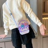Детская летняя сумка на одно плечо, небольшая сумка, мультяшный силикагелевый портативный ремешок для сумки, 2023
