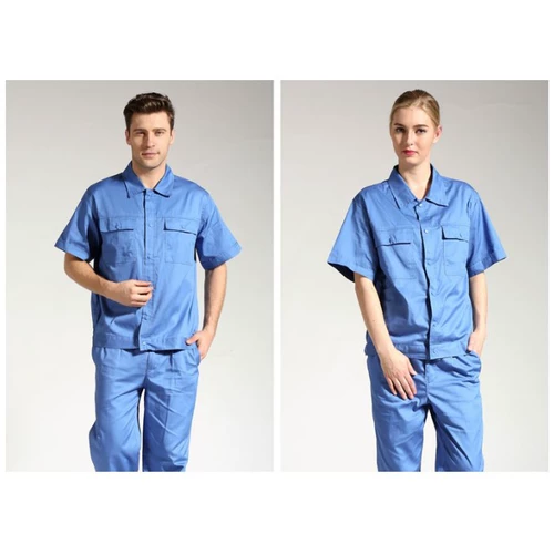 Летний хлопковый комбинезон, комплект, рабочая одежда