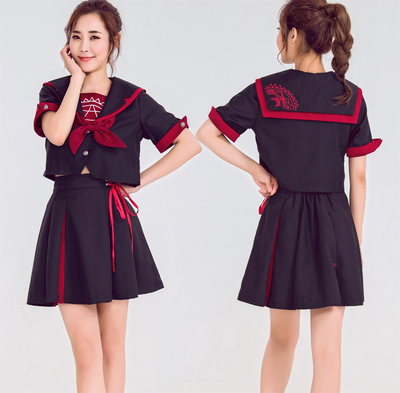 taobao agent Japanese set, student pleated skirt, uniform, cosplay