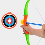 Лук и стрелы, безопасная большая игрушка для дартса для мальчиков, стрельба из лука