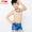 Quần bơi trẻ em Li Ning quần bơi bé trai quần áo trẻ em trẻ em lớn võ sĩ quần bơi sinh viên quần short mùa xuân áo tắm nóng - Bộ đồ bơi của Kid