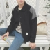 Mùa xuân và mùa thu người đàn ông mới của cổng gió cá tính hoang dã hip hop áo khoác Hàn Quốc phiên bản của xu hướng của sinh viên loose đẹp trai áo khoác giản dị mẫu áo khoác nam đẹp 2019 Áo khoác