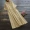 6498 mùa hè mới của phụ nữ phiên bản Hàn Quốc của tay áo ngắn kẻ sọc đơn giản tốt một chiếc váy dài bằng cotton - Váy dài