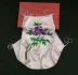 Tô châu thêu lụa silk close-fitting ladies đồ lót hoa mẫu đơn handmade thêu lụa tạp dề ở nước ngoài quà tặng đồ lót gợi cảm Bellyband