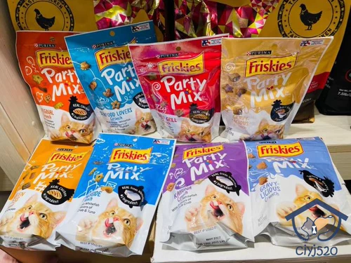 Гонконгские покупки в Соединенных Штатах приконные фриски Happy Purina Cat Snack Pet Biscuits Уборка зубного пирога