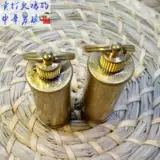 Медная портативная зажигалка для мальчиков на керосине, моторное масло, универсальный дозатор масла, для мужчины среднего возраста