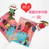 Hàn quốc lollipop cô gái với sợi dây thừng chủ thẻ phim hoạt hình hai mặt bộ thẻ ngân hàng thẻ ID thiết lập kiểm soát truy cập bộ thẻ