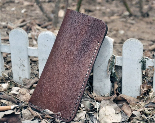 Модные кожаные ретро солнцезащитные очки ручной работы, из натуральной кожи