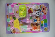 Bảng treo treo bảng chơi nhà siêu thị giỏ hàng đồ chơi rong biển mọc lên lợn đồ chơi chơi nhà kẹo kem