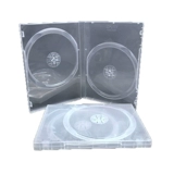 Hou Ming Double 14 % CD/DVD -пластиковая CD -коробка могут быть подключены в крышку прямоугольные 2 диски