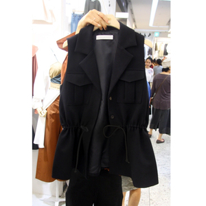 Hàn Quốc phiên bản của eo ngắn phù hợp với cổ áo vest nữ 2018 mùa xuân và mùa thu mô hình tính khí mỏng là mỏng vest áo khoác nữ đồ vest nữ