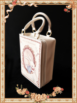 taobao agent Infanta. Baby Van Tower Lolita* Alice's Secret Realm Book* Cross -handed Tirolita bag spot