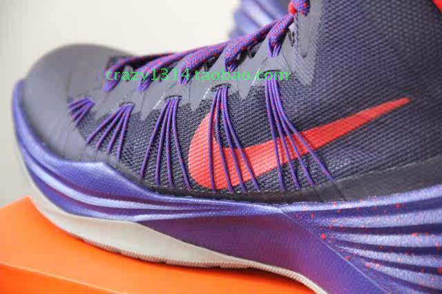 5-44.5码 nike hyperdunk 2013 hd2013 黑粉3m 紫红 2款骚色 特价729