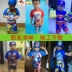 Áo tắm trẻ em của trẻ em dính liền trẻ em vừa và nhỏ Thomas Superman Ultraman Spiderman Spa nhanh khô Set đồ bơi cho trẻ em Bộ đồ bơi của Kid