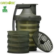 Grenade gốc lắc cốc ủ với lưới protein bột để tăng cường bột cơ bắp tập thể dục thể dục ấm đun nước lắc