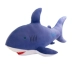 Cá mập lớn đồ chơi búp bê trắng Cá mập búp bê động vật gối nam cát cá ngủ trẻ em búp bê mô phỏng - Đồ chơi mềm