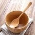 Kawashima House phong cách Nhật Bản và gió gỗ gạo spoon spoon thìa gỗ bộ đồ ăn S-7 Đồ ăn tối