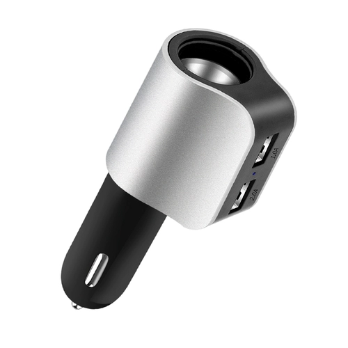 Автомобильное зарядное устройство с 2USB, небольшая зарядка автомобилей с сигарет.