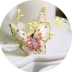 Nhà thiết kế Trung Quốc thêu thêu bướm ngọc lục bảo thanh lịch nhỏ nước hoa nhỏ retro 襟 Trung Quốc trâm cài nữ - Trâm cài Trâm cài
