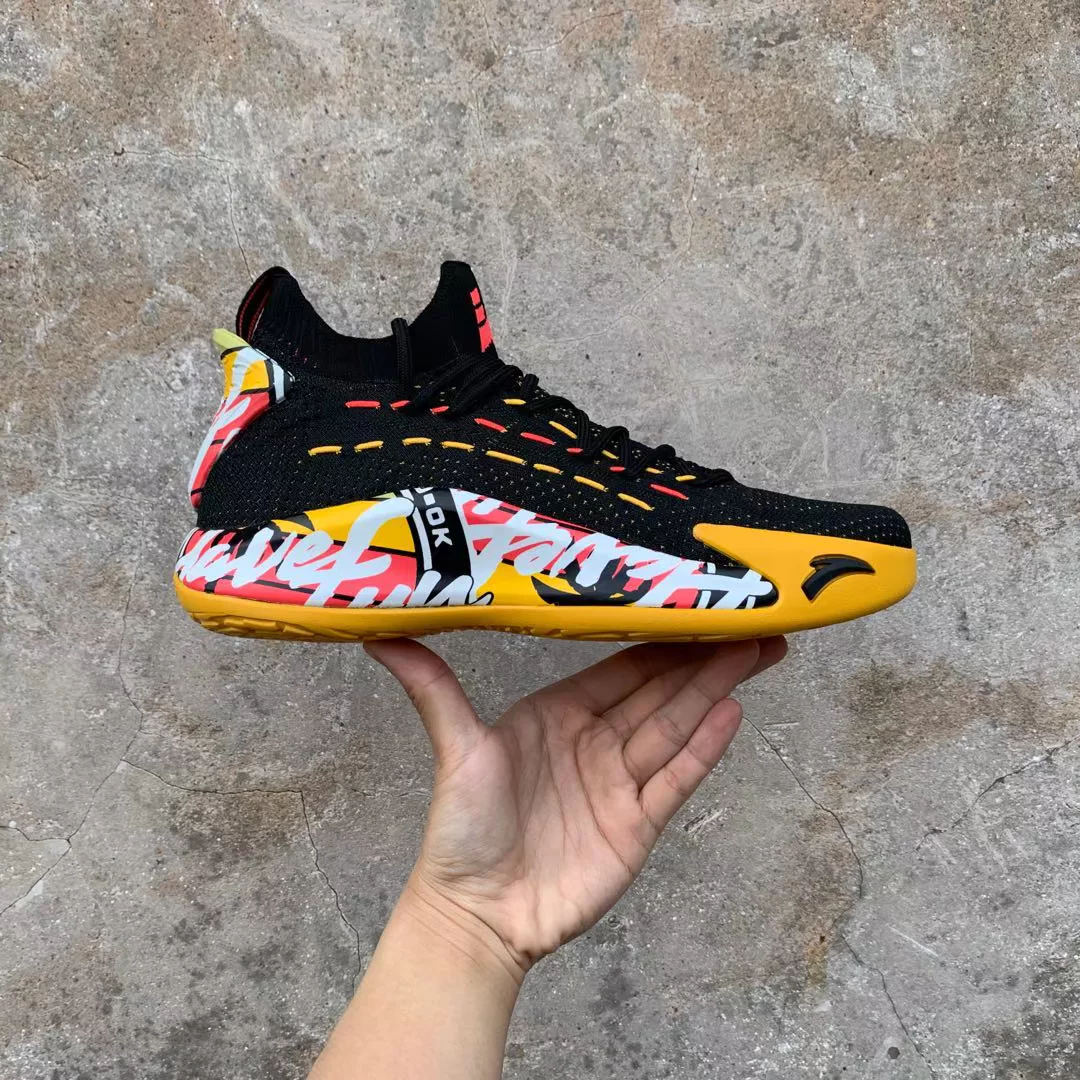 Кроссовки для баскетбола Xiguan Shoe Hall Anta Anta Thompson KT5 Havefun Christmas Bahamas 112031101-02