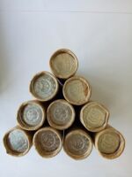 In 2015, 1 point coin, one penny, coin, a new Baozhen original roll 50 bank genuine products