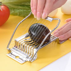 Яйцерезка 日本切蛋器不锈钢多功能切鸡蛋花式一切二分蛋器开蛋器皮蛋分瓣器