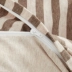 Bọ cạp chăn bông đơn mảnh 220x240 sọc đơn giản đan Nhật Bản ab mặt 100% cotton quilt - Quilt Covers