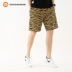 TEENTEAM 15ss quần short nam dài một nửa quần dài da báo phong trào năm quần thủy triều jogger nam Quần short