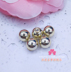 Cổ áo khóa chốt Studded ngựa pin nút Phụ kiện trâm đồng Huy hiệu huy hiệu khóa khóa Nút khóa Trâm khóa ghim cài áo vest nam cao cấp Trâm cài