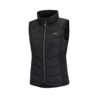 Authentic Li Ning 2018 Winter Women Running Series Sports Down Vest AMRN024-1-2 áo khoác nam lining