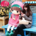 St. New HWD Hao Weida Cô Gái Quà Tặng Người Yêu Búp Bê Sinh Nhật Trẻ Em Little Girl Plush Vải Đồ Chơi gấu teddy 1m6 Đồ chơi mềm