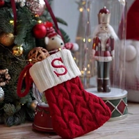 Носки, рождественское детское украшение, большая подвеска, подарок на день рождения