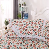 Хлопковая мультяшная летняя подушка для влюбленных, платок, цветочный принт