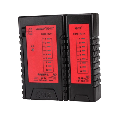 Бесплатная доставка батарея Savvy Mouse Network Test Instrument RJ45 сетевой кабель измерение измерителя оборудование Загрузка Телефонная линия